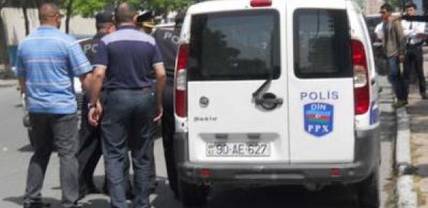 Bakıdakı aksiyada rəis müavini yaralandı