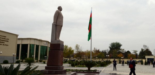 Prezident İlham Əliyev Saatlıda - FOTOLAR