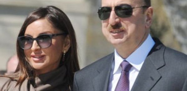 Prezident İlham Əliyev və xanımı 
