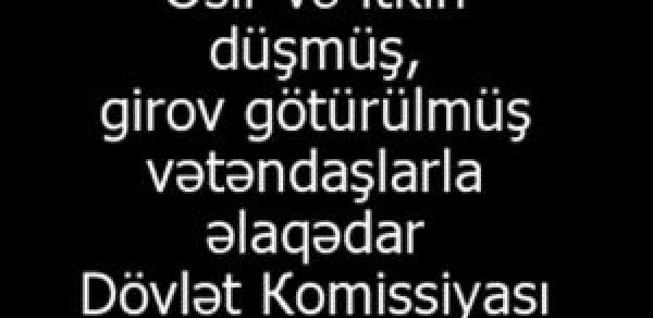 Girovluqda olan əsgərimiz sabah geri qaytarılır