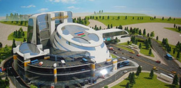 Azərbaycanda yeni avtovağzal tikilir - FOTO