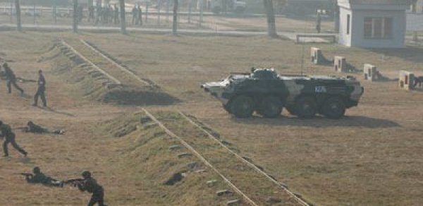 Rus və erməni hərbçiləri təlimlərə başladı