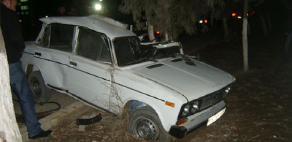 Azərbaycanda dəhşətli yol qəzası: 6 yaralı - FOTOLAR