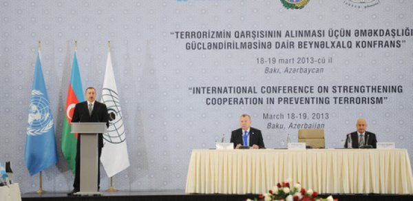 Prezident İlham Əliyev terrorizmlə bağlı tədbirdə çıxış etdi -  FOTOLAR 