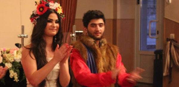 Azərbaycanlı gənclər Ukraynada Novruz bayramı keçirdi - FOTOLAR