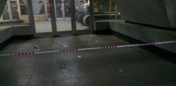 ‘Memar Əcəmi’ metrosunun girişi bağlandı - -  FOTOLAR 