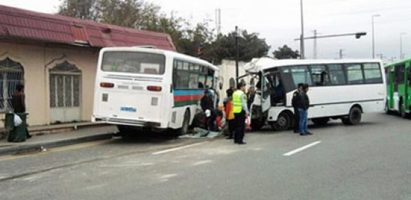 Bakıda avtobus qəzasında xəsarət alanların adları məlum oldu
