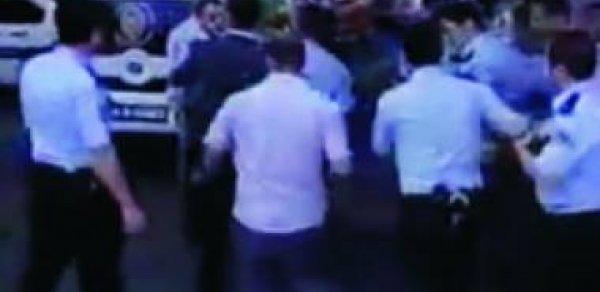 Bakıda polisləri ölümcül döydülər