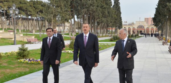 İlham Əliyev Biləcəridə istirahət parkının açılışında iştirak etdi -  FOTOLAR