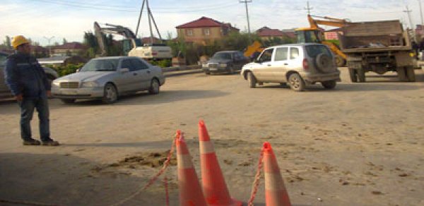 Masazır yolunu bağladılar - FOTOLAR