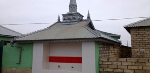 Azərbaycanda yeni məscid istifadəyə verildi - FOTOLAR