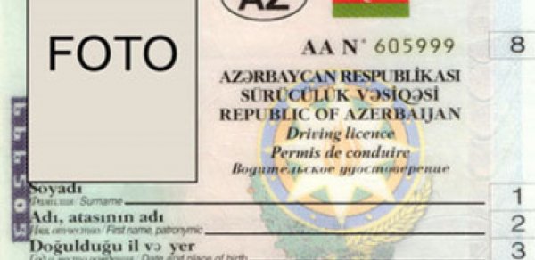 Azərbaycanda sürücülük vəsiqəsinin itirilməsinə görə cərimənin ləğvi qüvvəyə mindi