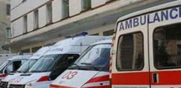 Polis qəza törədib, 5 həmkarı xəsarət alıb