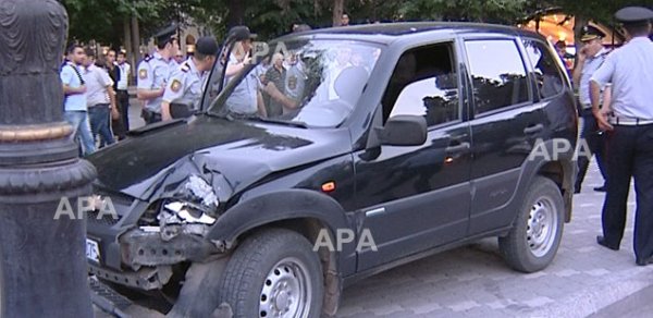 Gəncədə ağır yol qəzası, 1 nəfər öldü - FOTO