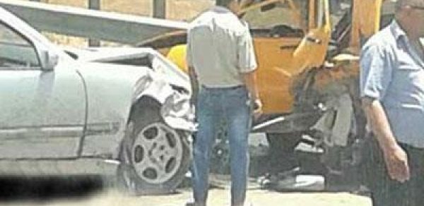 Aeroport yolunda ağır qəza:  yaralılar var 