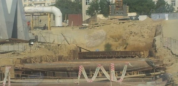 Bakıda iki metro stansiyası tunellə birləşdirildi - FOTOLAR