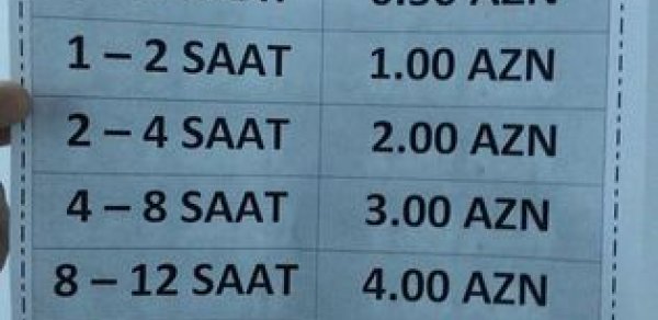 Bakıdakı yeni yeraltı dayanacaqda qiymətlər dəyişdi - FOTO