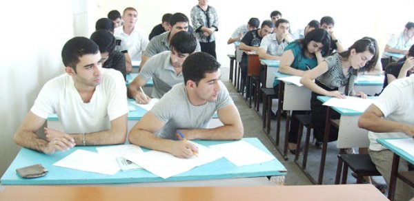 Bu gün sonuncu qəbul imtahanı keçirilir