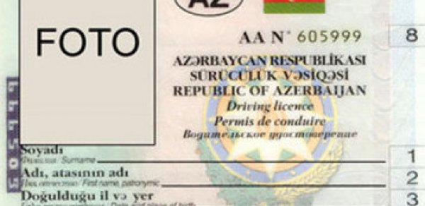 Azərbaycanda sürücülük vəsiqəsi ilə bağlı yenilik
