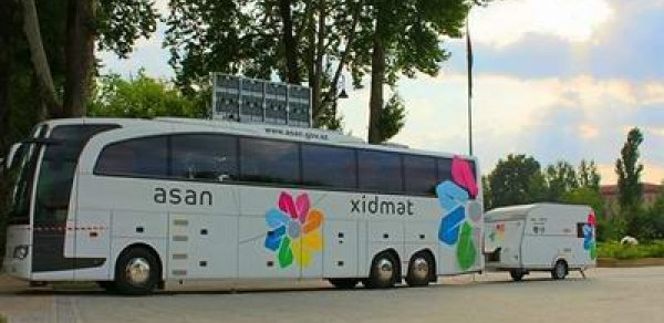 Səyyar ASAN xidmət Şəkidə