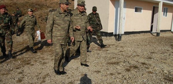 Müdafiə naziri və Baş Qərargah rəisi cəbhədə -  FOTOLAR 