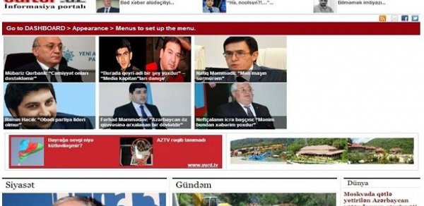 Editor.az-da texniki problem yaranıb