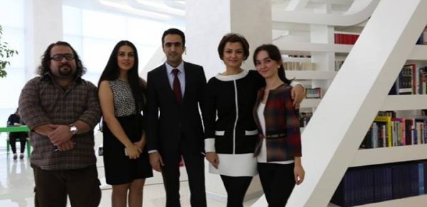 Şəmkirdə yazarların imza günü keçirildi - FOTOLAR 