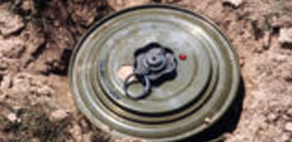 Bakıda tank əleyhinə mina tapılıb