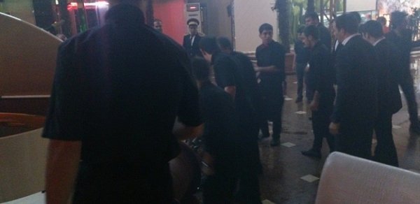 Bakıda ‘Oazis’ restoranında qorxu dolu anlar yaşandı -  FOTO 