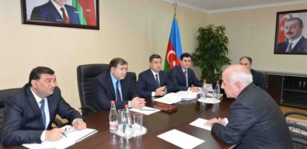 Fazil Məmmədov Sumqayıt şəhərində vətəndaşları qəbul edib
