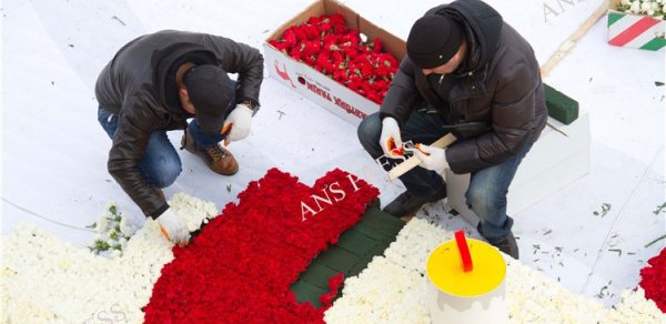 Hacıbala Abutalıbov Şəhidlər Xiyabanında -  FOTOLAR 