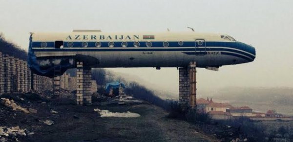 Azərbaycanda ‘AZAL’ın təyyarəsini restoran etdilər -  FOTO 