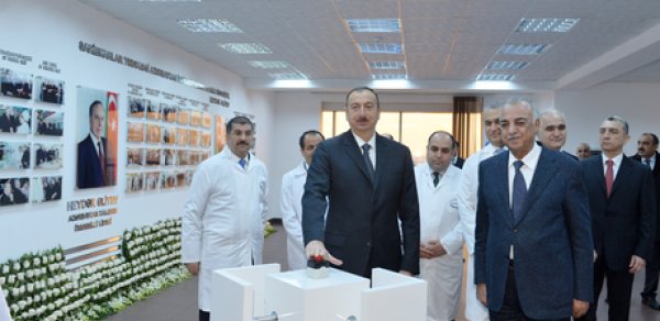 İlham Əliyevin Sumqayıt səfəri -  FOTOLARDA