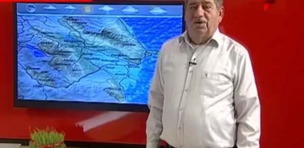 Azərbaycanda hava proqnozunu təqdim edən aparıcının qeyri-adi danışığı -  VİDEO 