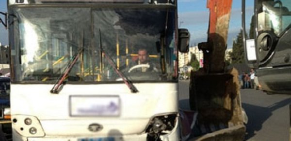 Bakıda sərnişin avtobusu qaçırıldı