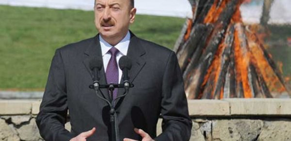 Azərbaycan prezidenti Bakıda keçirilən Novruz şənliyində iştirak edib