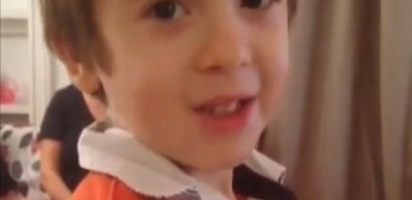 İlham Əliyevin nəvəsi şeir dedi -  VİDEO 