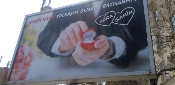 "Mənim həyat yoldaşım olmağa razısanmı, Nara?" -  Qeyri-adi evlənmə təklifi
