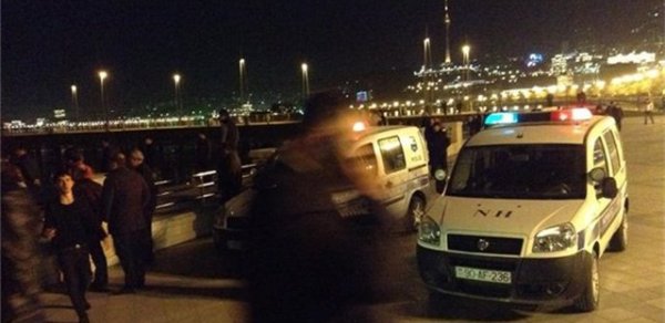 Bakı bulvarında həyəcanlı anlar  FOTOLAR