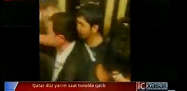 Bakı metrosunda yaşanan panikanın -  VİDEOSU 