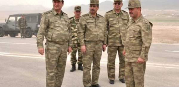 Naxçıvanda keçirilən hərbi təlimdən - FOTOSESSİYA 