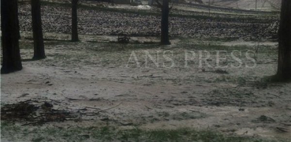 Azərbaycana dolu yağır -  FOTO