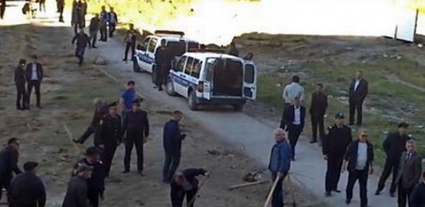 Sumqayıtda qarşıdurma- VIDEO