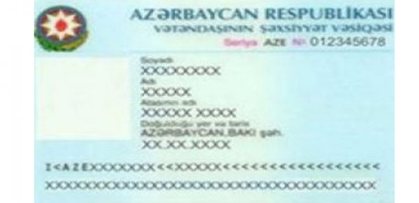 Azərbaycanda şəxsiyyət vəsiqəsi ilə bağlı yeni rüsumlar təsdiqləndi