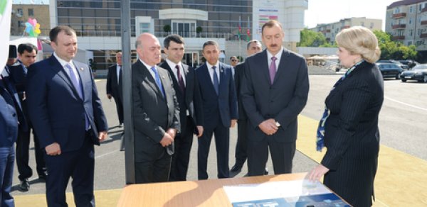 İlham Əliyev açılış etdi