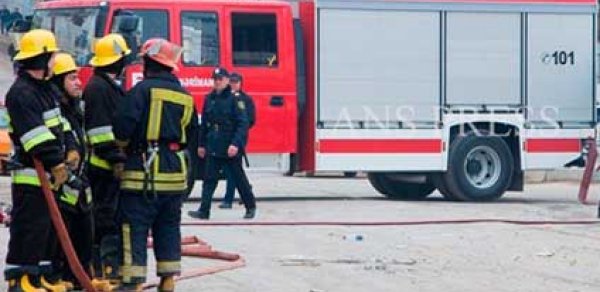“Naxçıvan” restoranı yandı