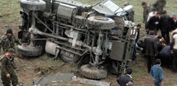 Daxili Qoşunların bir neçə gün əvvəl qəzaya düşən zabiti xəstəxanada dünyasını dəyişdi