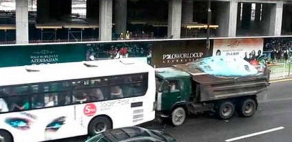 “KamAZ”ın “avtoş” sürücüsü belə yaxalandı - VİDEO