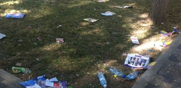 Bakıda biabırçılıq: bir neçə saata parkı bu günə saldılar – FOTOLAR