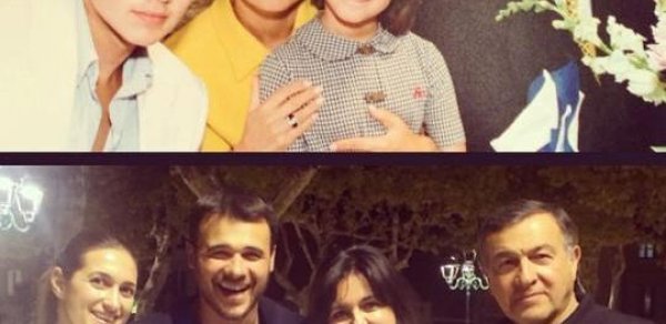 Ağalarovların illər öncəki - FOTOSU
